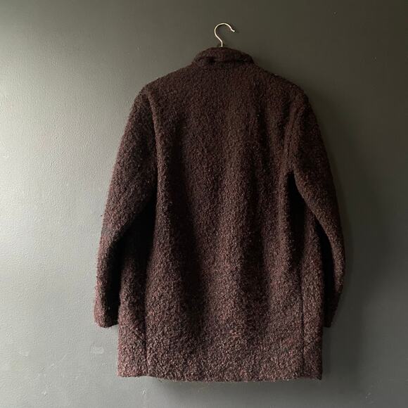 IRO Rafa Oversized Burgundy Coat Size 4 - Picture 8 of 14